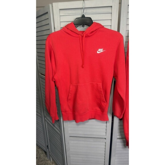 Nike Men's Red Sweatsuit Set Hoodie small and Pants medium - Picture 2 of 6